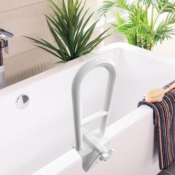 MOBILITY Plus+ Badewannen-Einstiegshilfe, belastbar bis 65 kg, für Senioren - Griffstange für Wannen Rand - Befestigung ohne Bohren - stabile und robuste Ein- und Ausstiegshilfe für Ihre Wanne
