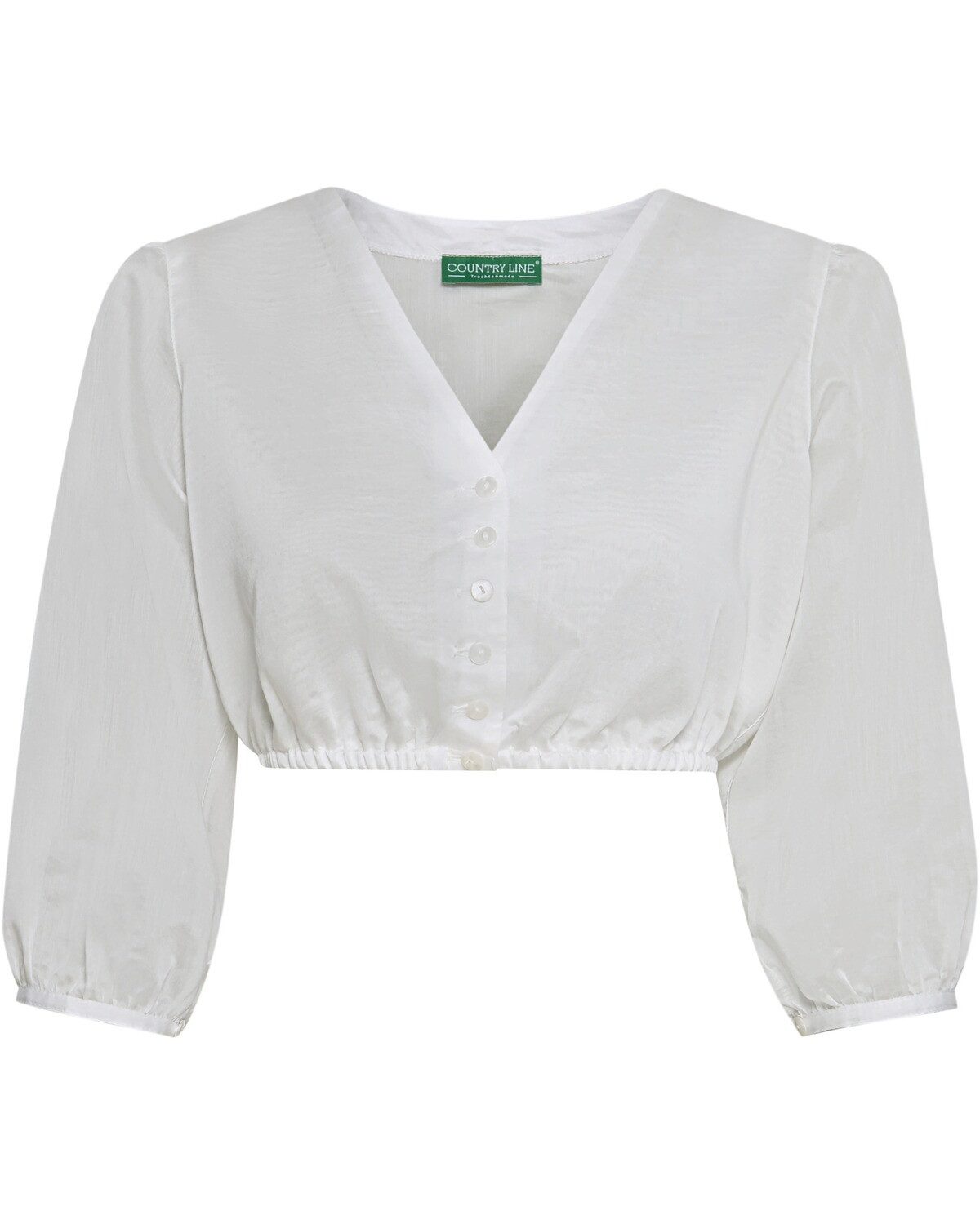 Country Line Dirndlbluse Dirndlbluse mit V-Ausschnitt günstig online kaufen