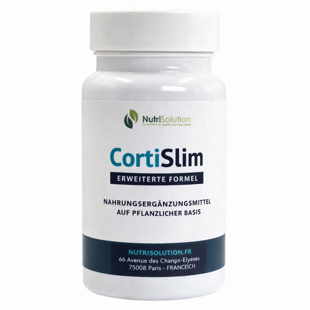 Cortislim CortiSlim Kapseln, 60 St., 29,7 g, Ohne Gentechnik, Vegan, Glutenfrei, Laktosefrei