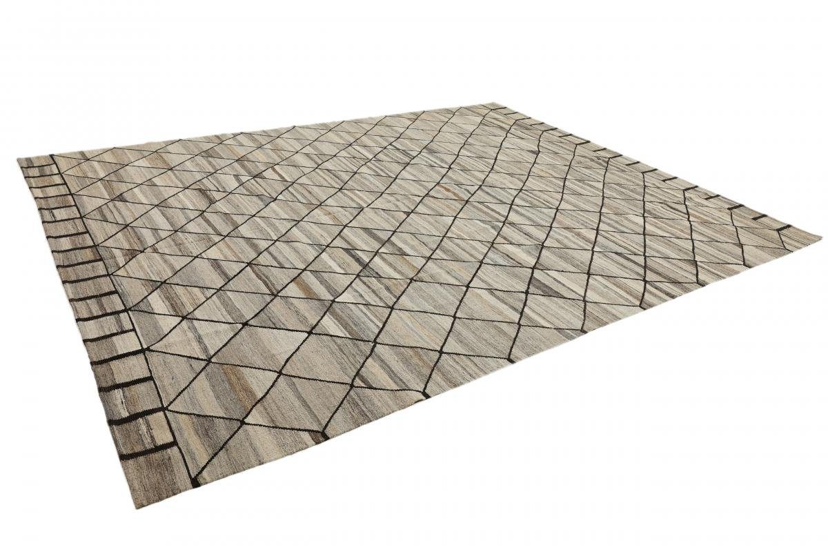 Orientteppich Kelim Berber Design 306x386 Handgewebter Moderner Orientteppich, Nain Trading, rechteckig, Höhe: 3 mm