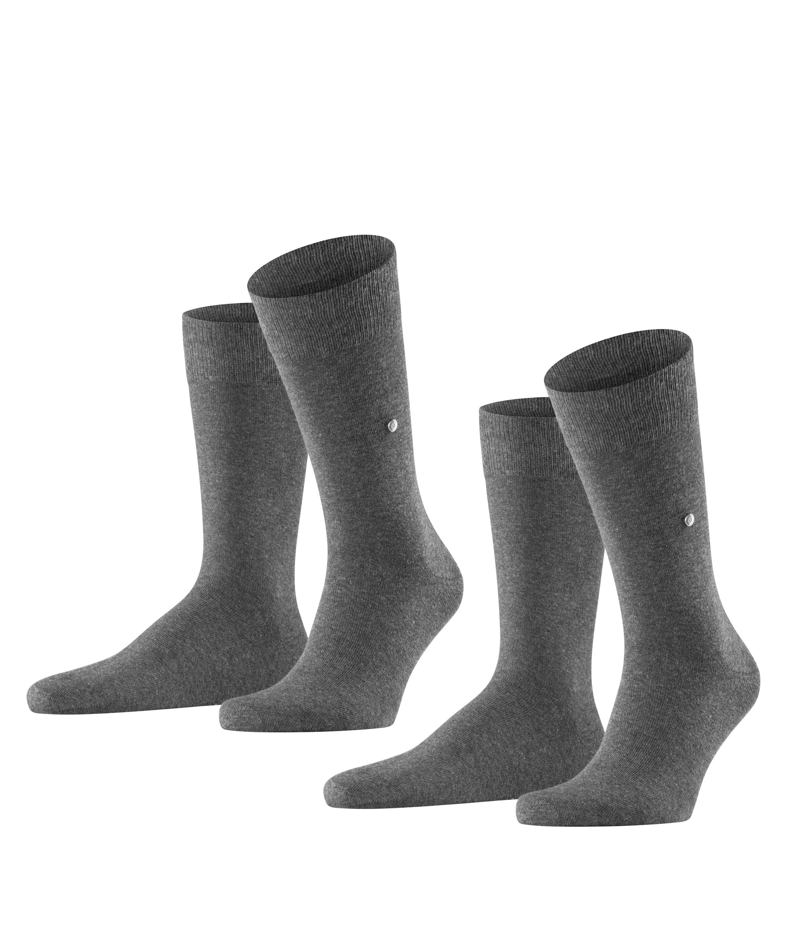 Burlington Socken Everyday 2-Pack (2-Paar) anthra.mel (3081)