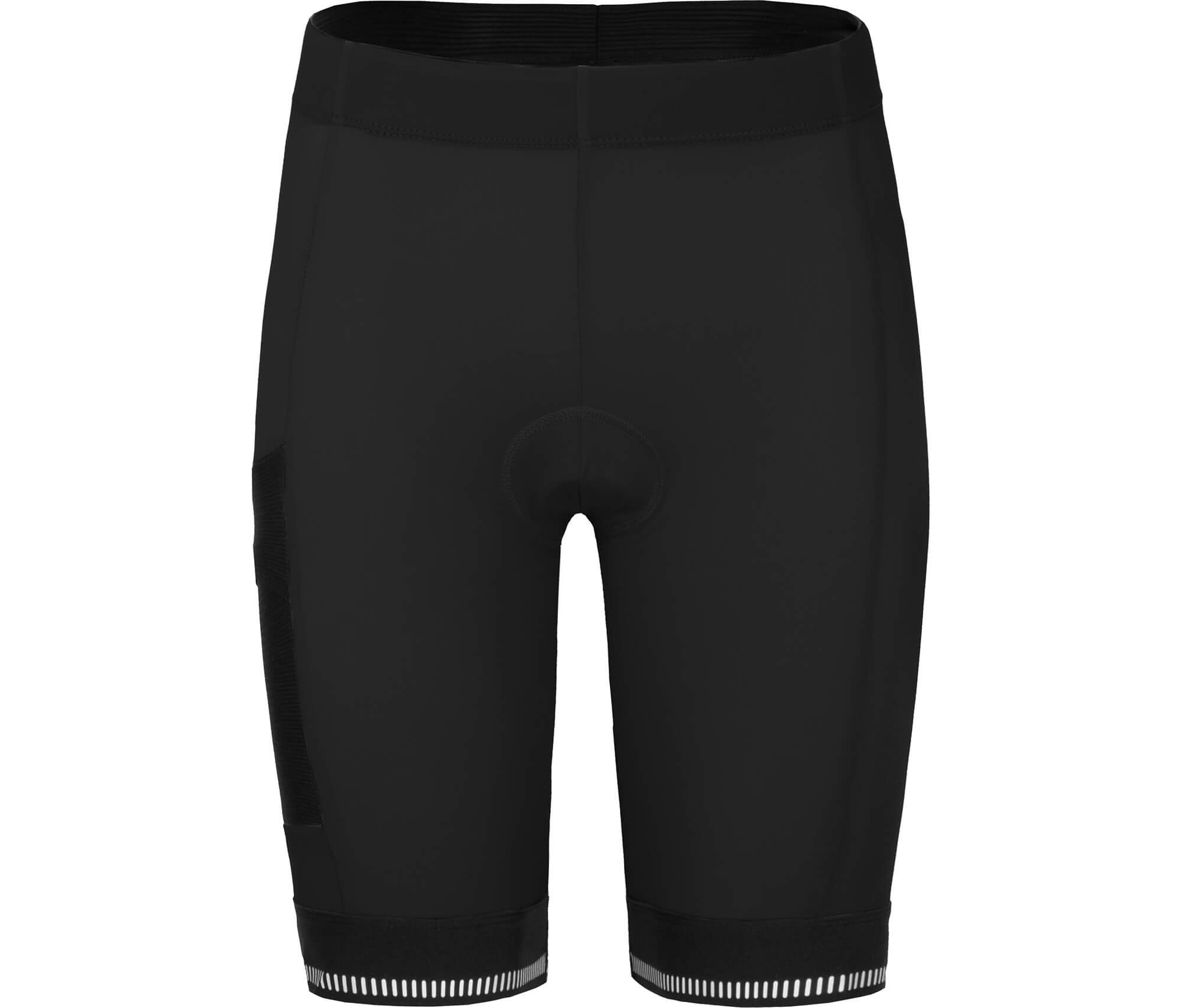 Fahrradhose SUNDRA COMFORT Bermuda (mit Sitzpolster) Damen Radshorts, bielastisch, tight, Normalgrößen, schwarz – Bild 2 von 5