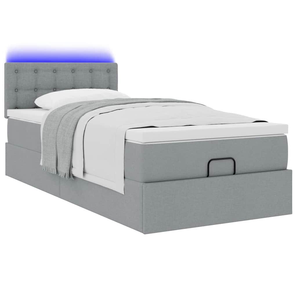vidaXL Bett Ottoman-Bett mit Matratze & günstig online kaufen