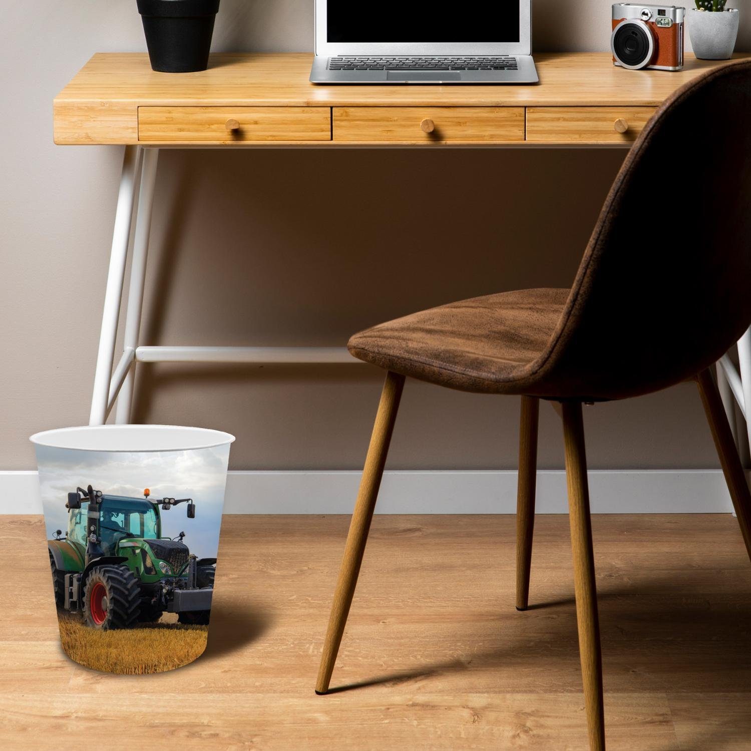 itenga Papierkorb itenga Papierkorb für Kinder - Motiv Traktor - ca. 11 Liter – Bild 3 von 3