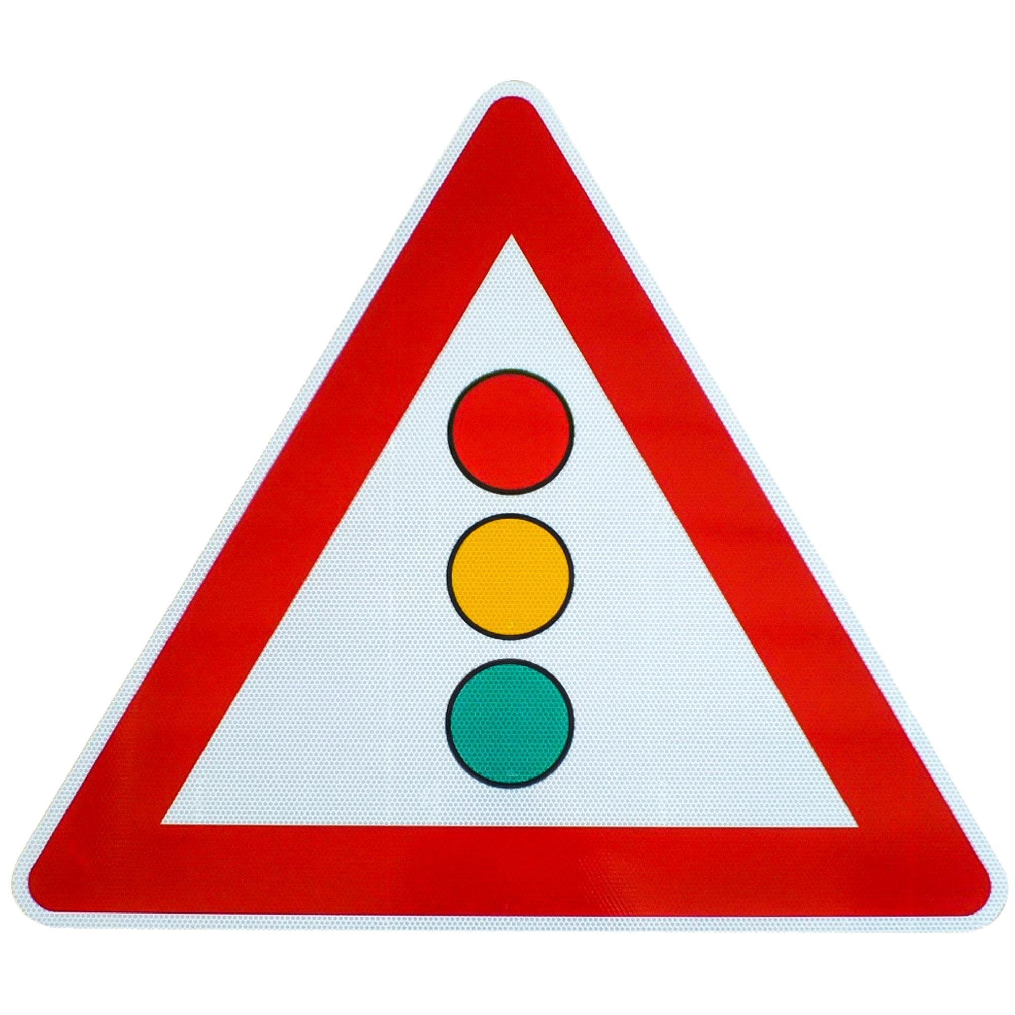 Verkehrsschild Verkehrszeichen Nr. 131 SL 900mm " Lichtzeichenanlage " Schilder RA2