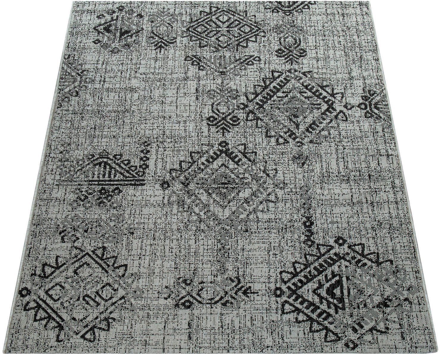 Teppich Coco 204, Muster, Rauten Paco mm, Home, In- Vintage rechteckig, geeignet Outdoor Flachgewebe, und 4 Design, Höhe