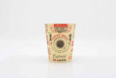 cofi1453 Coffee-to-go-Becher Morning Papierbecher PE beschichtet 8 oz / 200ml