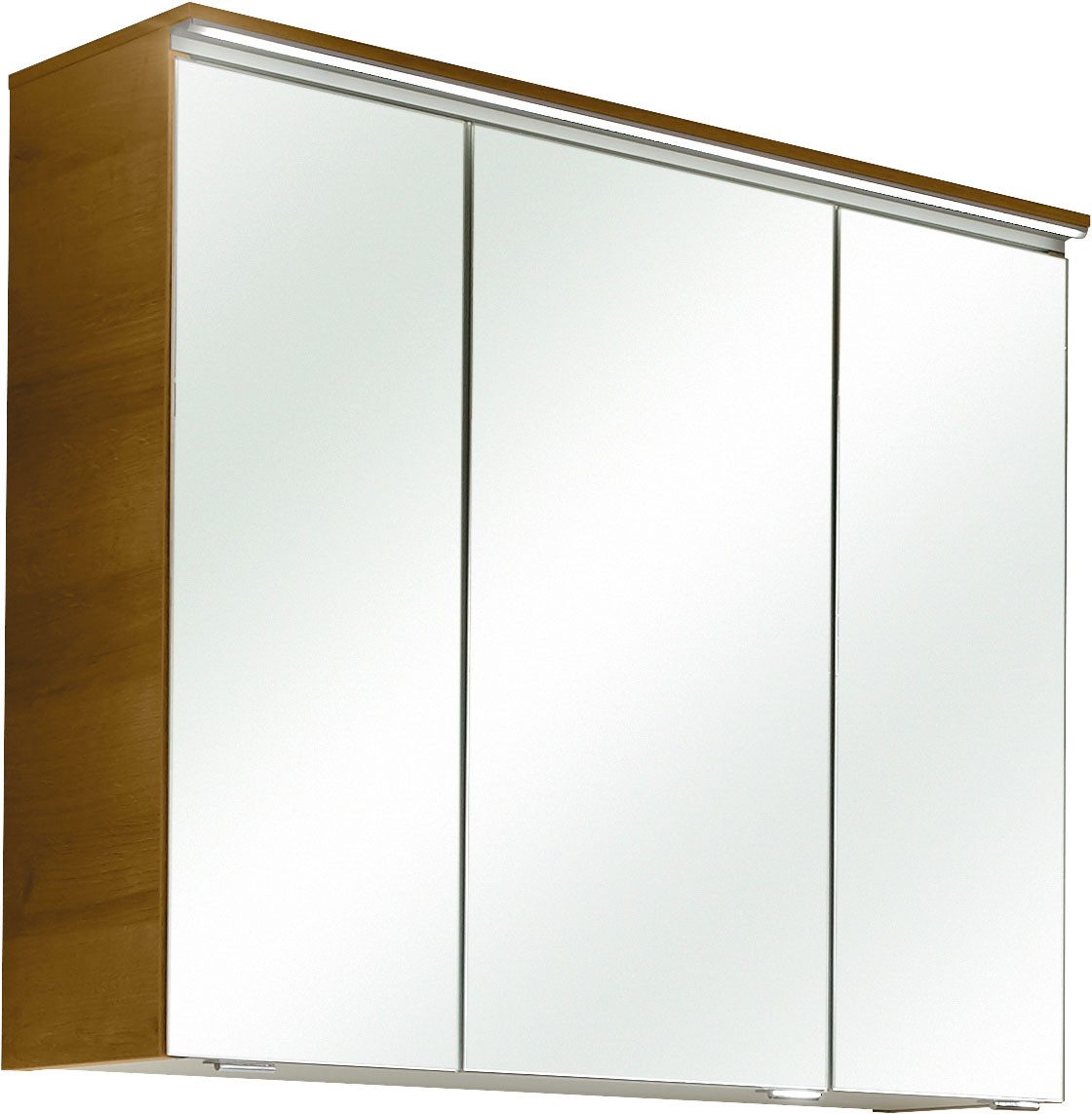 Saphir Spiegelschrank Quickset 318, mit drei Spiegeltüren, 75cm breit (1-St)