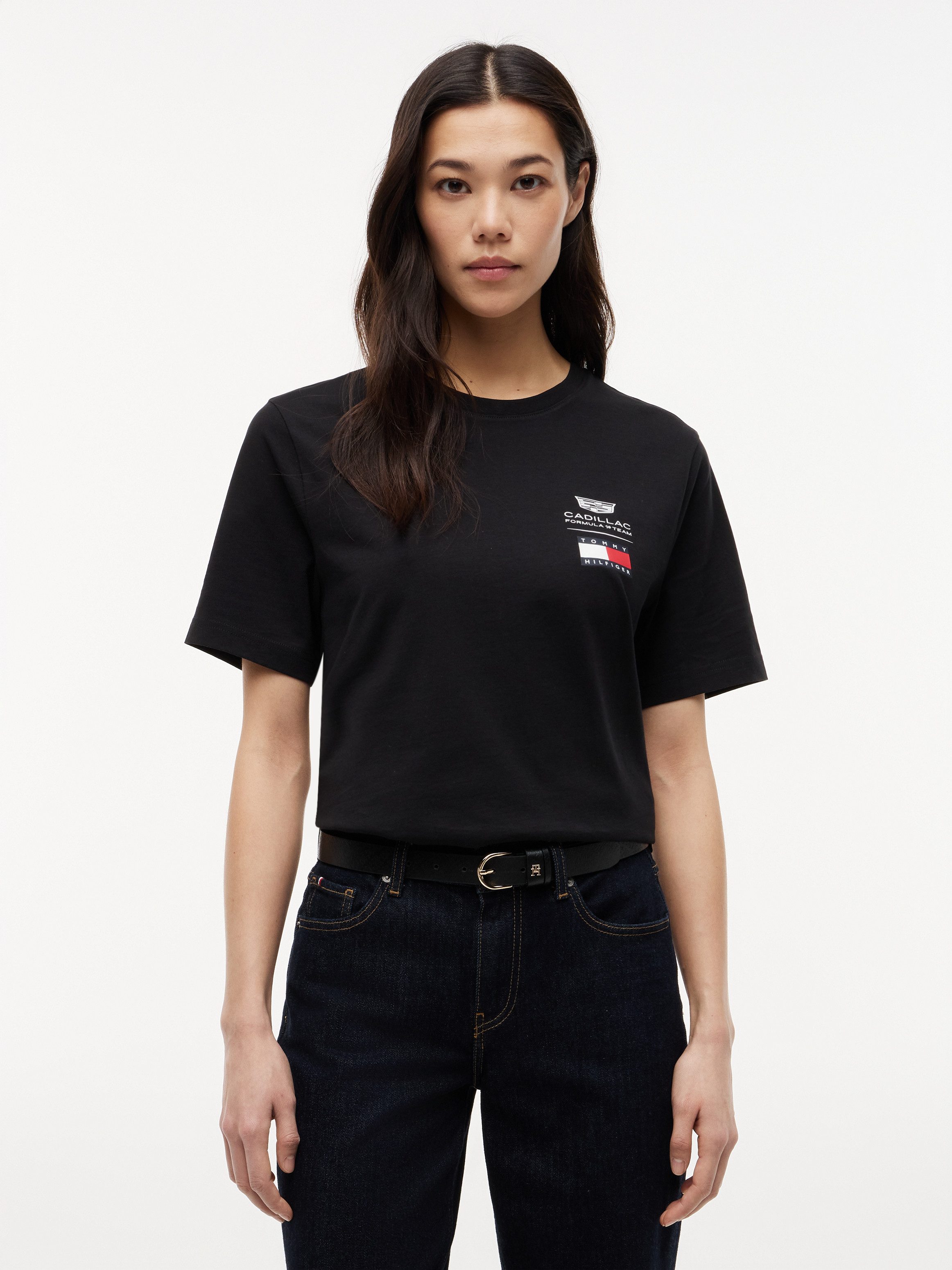 Tommy Hilfiger T-Shirt TH x Cadillac FOrmula 1 Team LOGO Unisex Special Collection Formula1