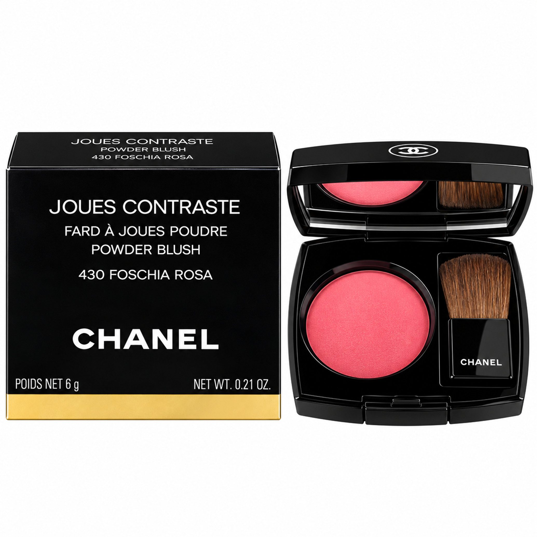 CHANEL Lidschatten Chanel Les 4 Ombres Multi-Eyeshadow Lidschatten 430 Foschia Rosa 2g
