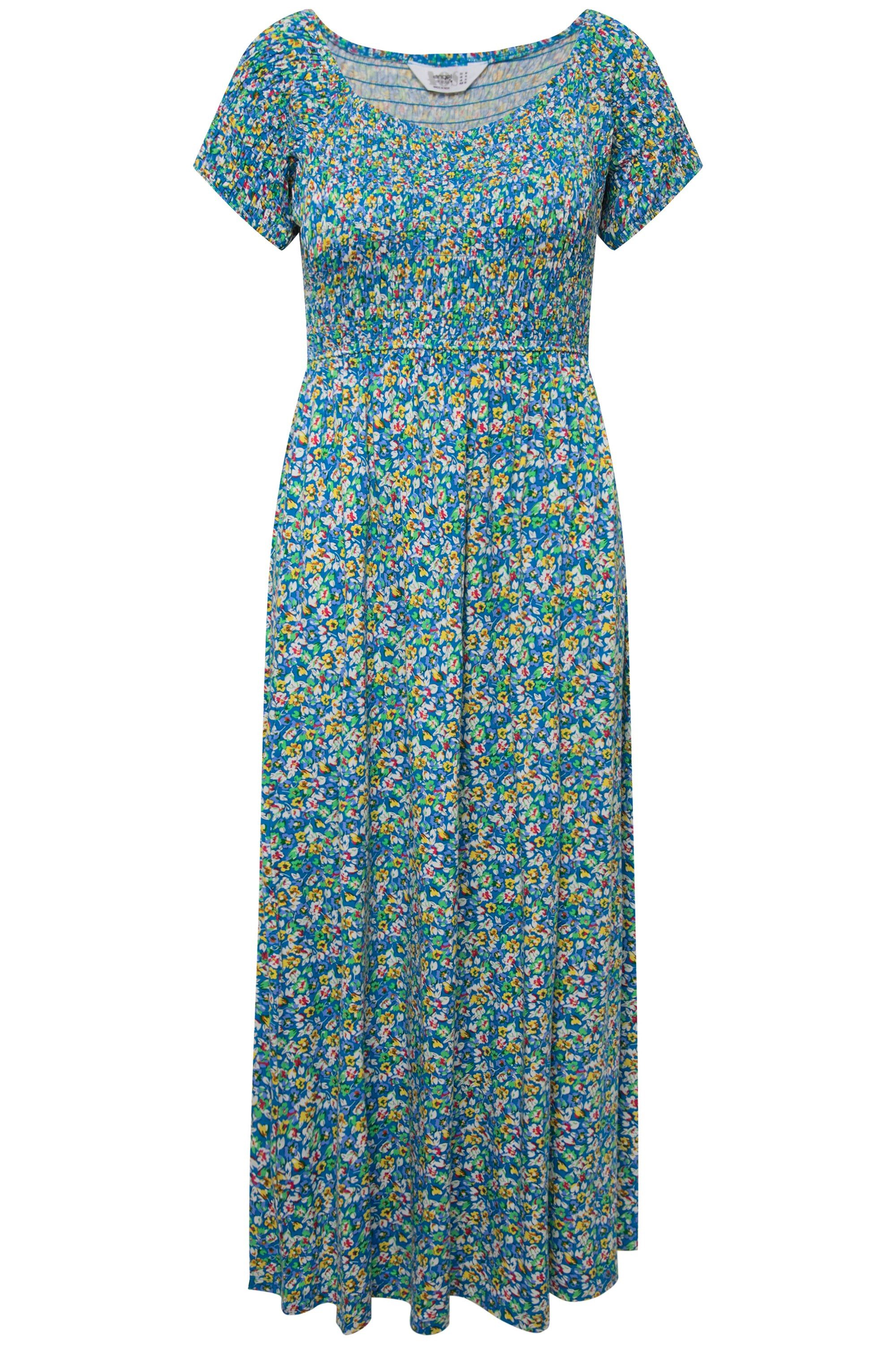Angel of Style Jerseykleid Jersey-Maxikleid Alloverdruck günstig online kaufen