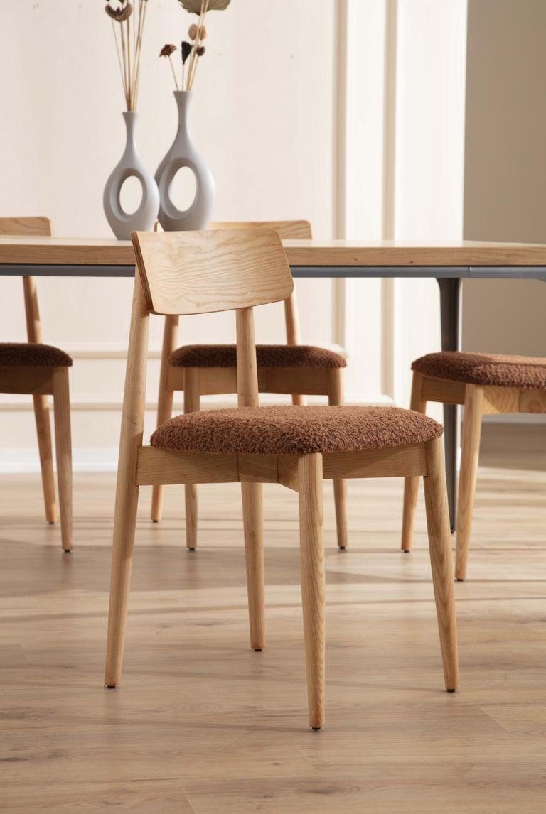 Luxus (1 Italienische Stuhl Esszimmer Stühle JVmoebel Klassischer Stil St) Holzstuhl Stuhl