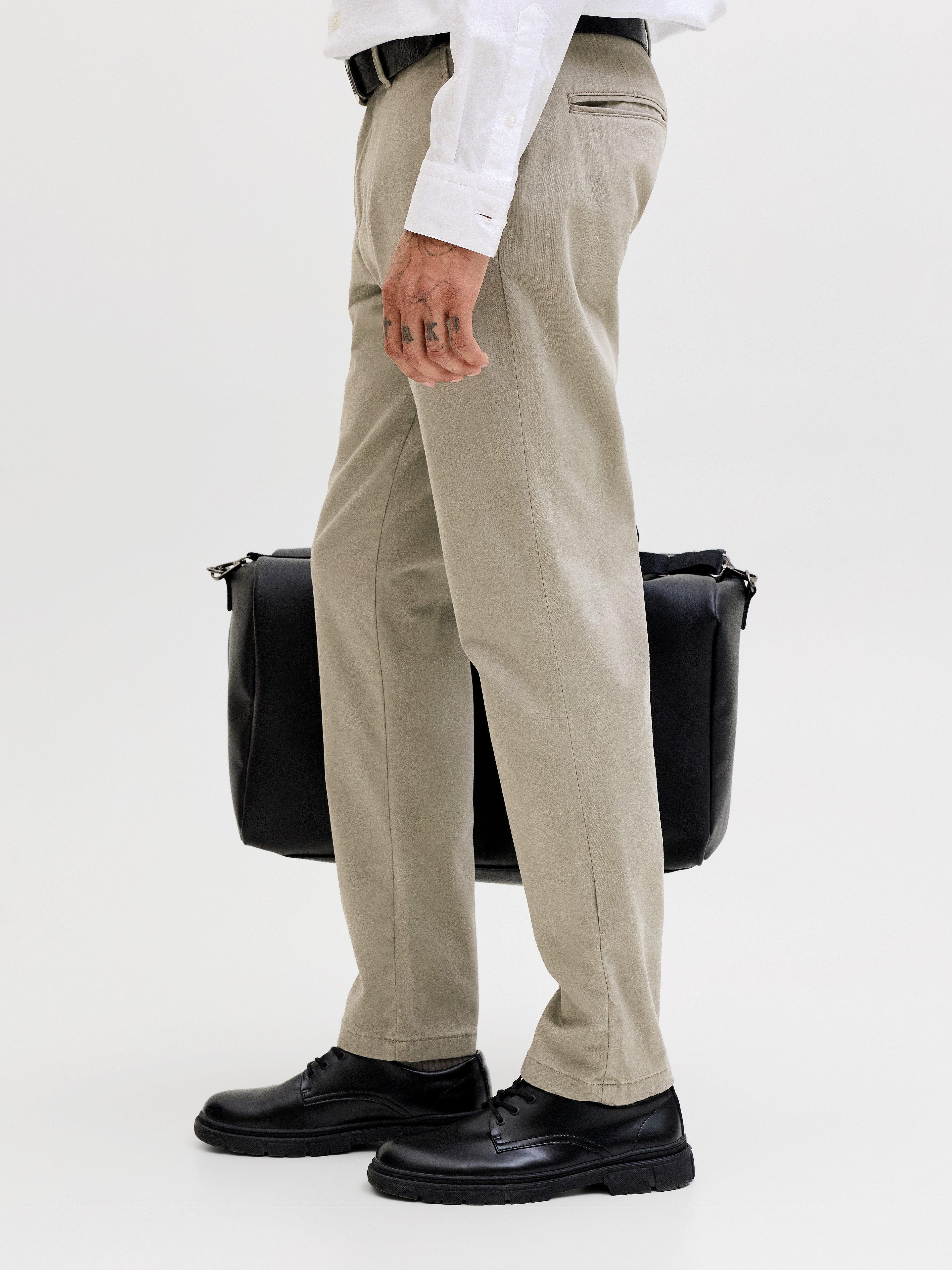 Jack & Jones Chinos JPSTMARCO mit Stretchkomfort und schmalem Bein Baumwoll günstig online kaufen