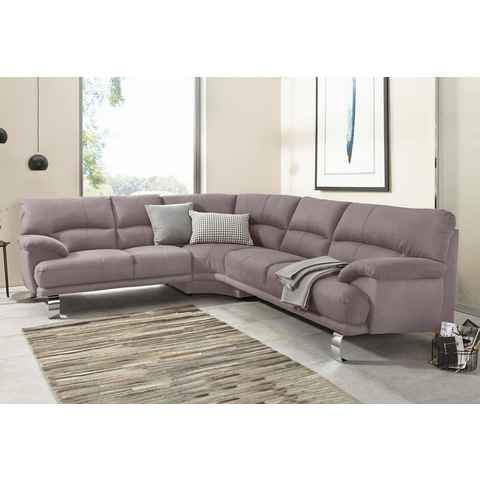 TRENDMANUFAKTUR Ecksofa Cecilia II, L-Form