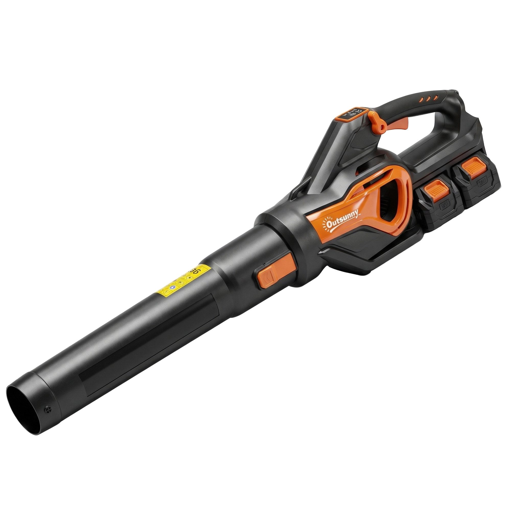 Novzep Akku-Laubsauger Akku-Laubsauger 20V Kabellos Laubbläser mit 2x4.0Ah Akku