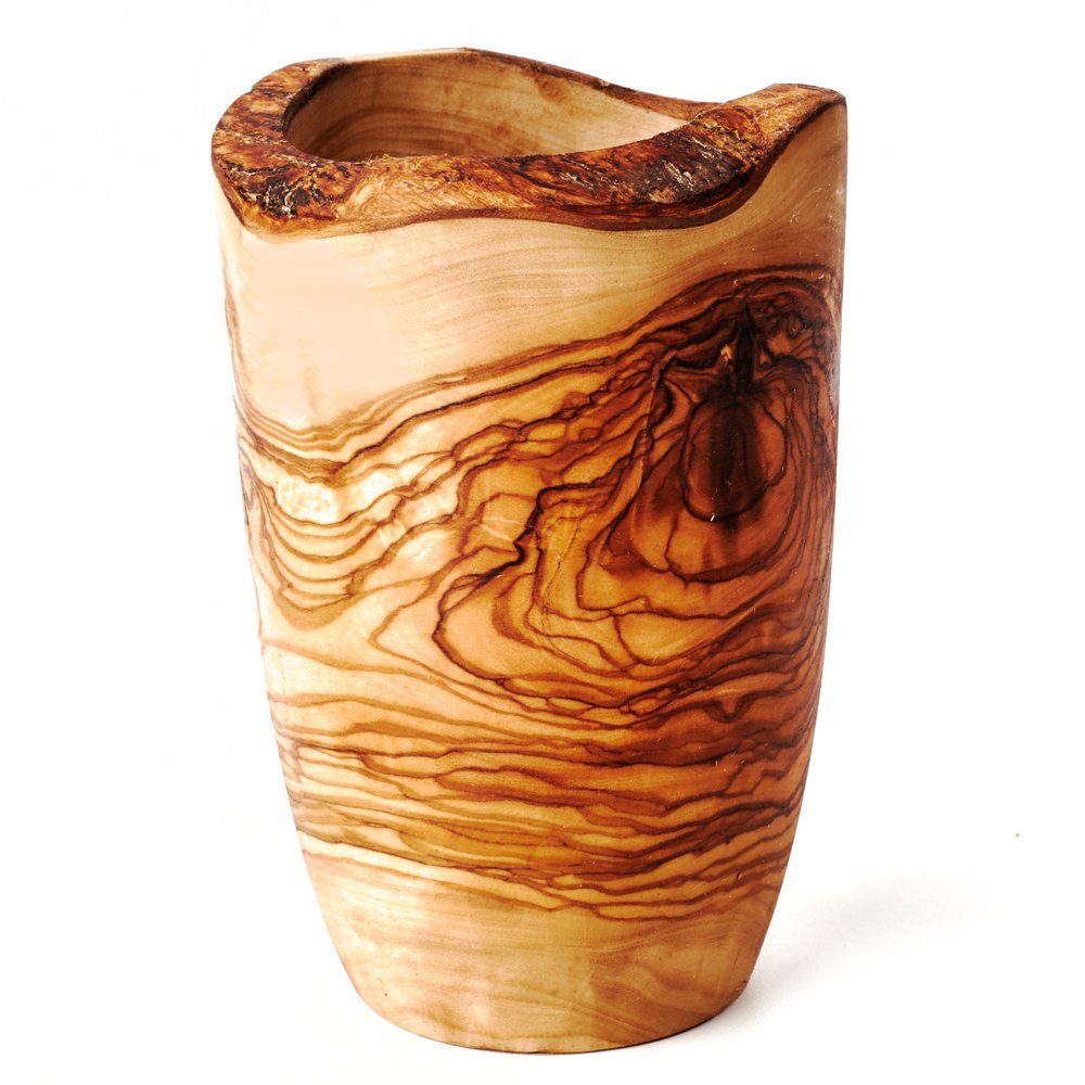 dasOlivenholzbrett Besteckhalter Köcher aus Olivenholz im Naturschnitt (ohn günstig online kaufen