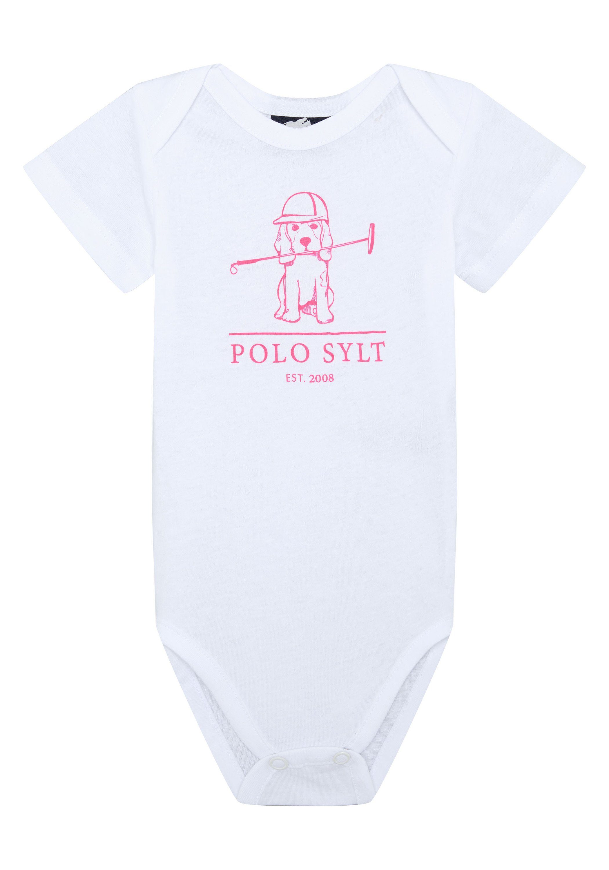 Polo Sylt Kurzarmbody im 3er-Pack mit kurzen Ärmeln (Set, 3-tlg)