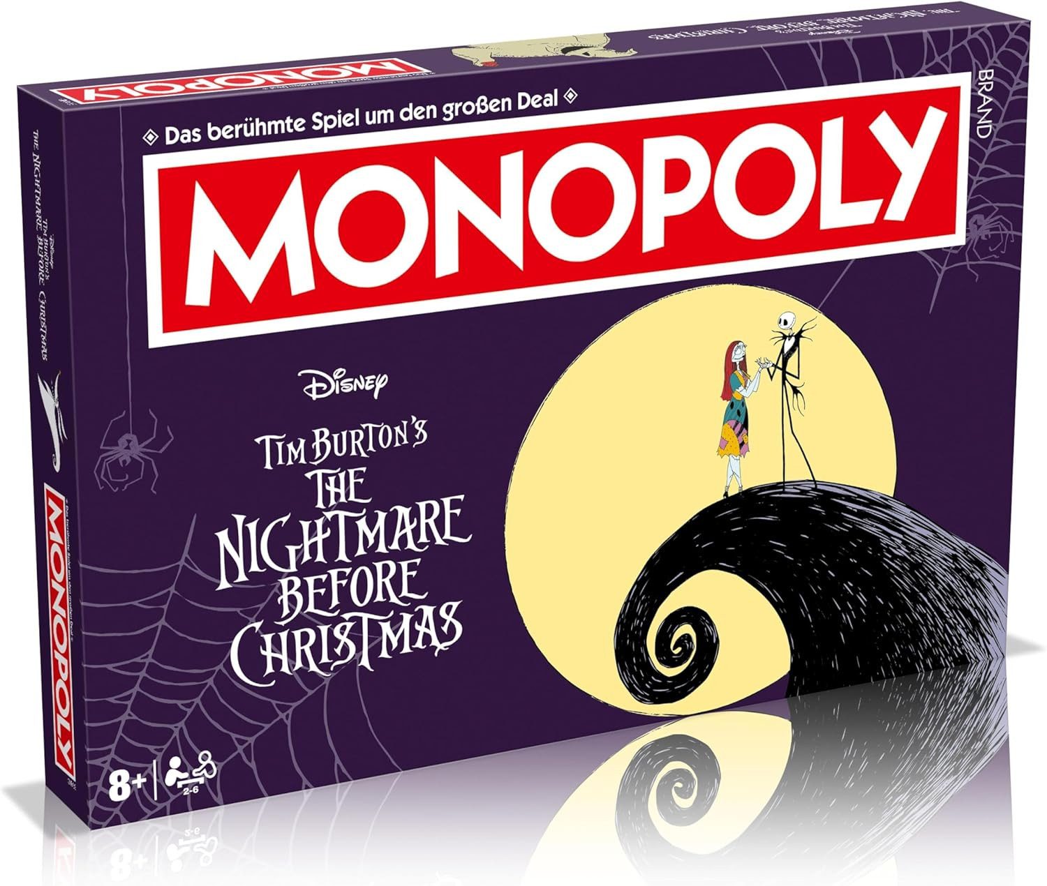 Winning Moves Spiel Monopoly Nightmare before Christmas, Brettspiel