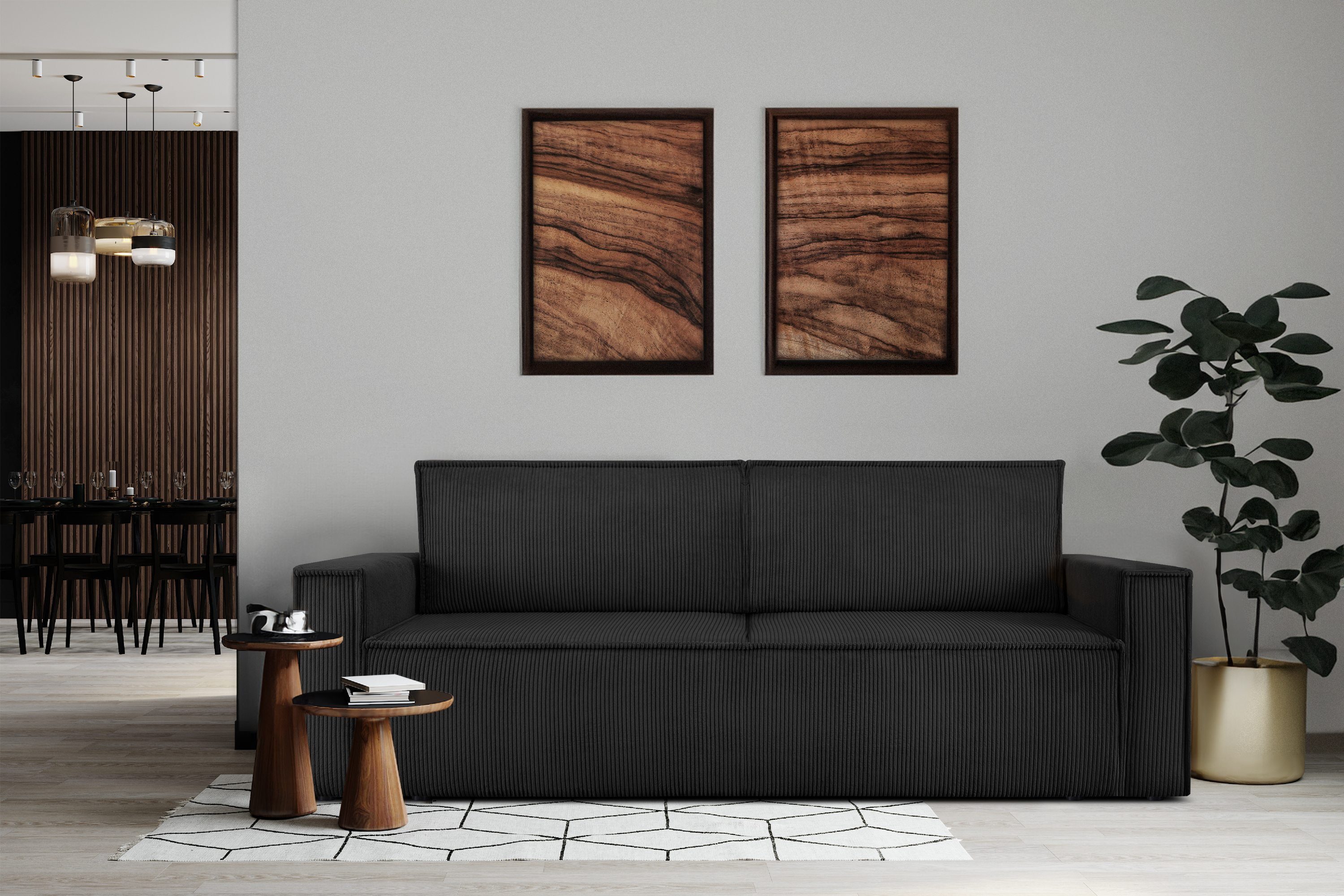 KONSIMO® 3-Sitzer Sofa NAPI mit Schlaffunktion, Modern, hergestellt in der günstig online kaufen