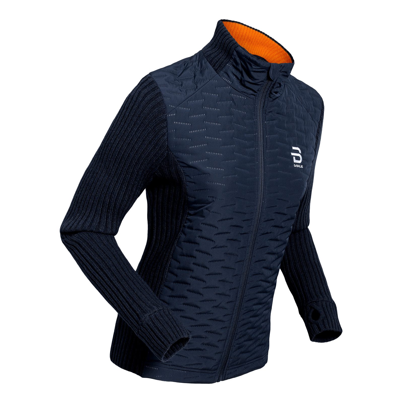 DAEHLIE Trainingsjacke Full Zip Comfy mit gesteppter Vorderseite