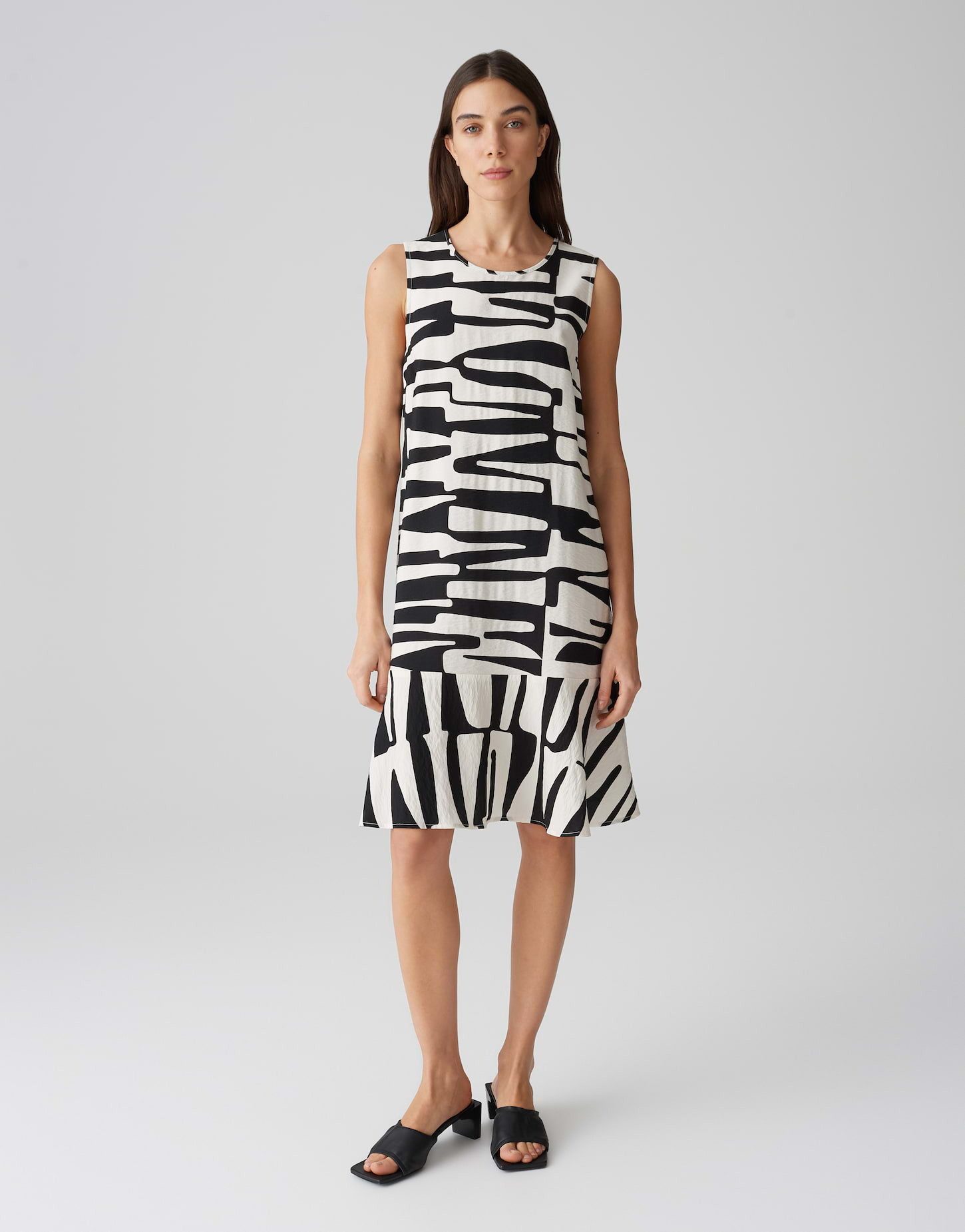 OPUS Trägerkleid WENOLA JUNGLE mit angesetztem günstig online kaufen