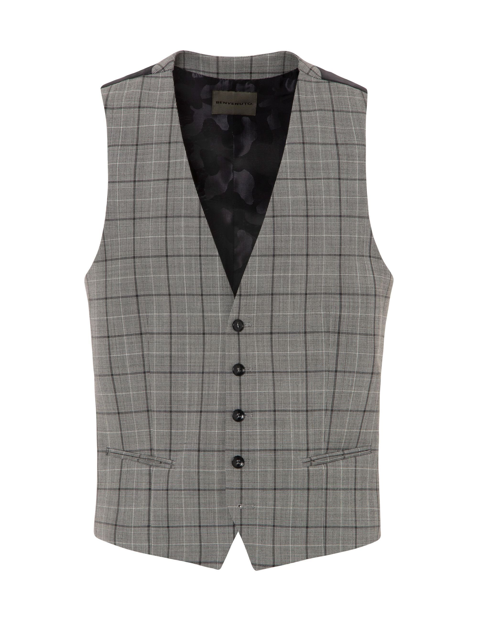 BENVENUTO. Anzugweste UMBERTO (1-tlg) mit Doppelpaspeltaschen günstig online kaufen
