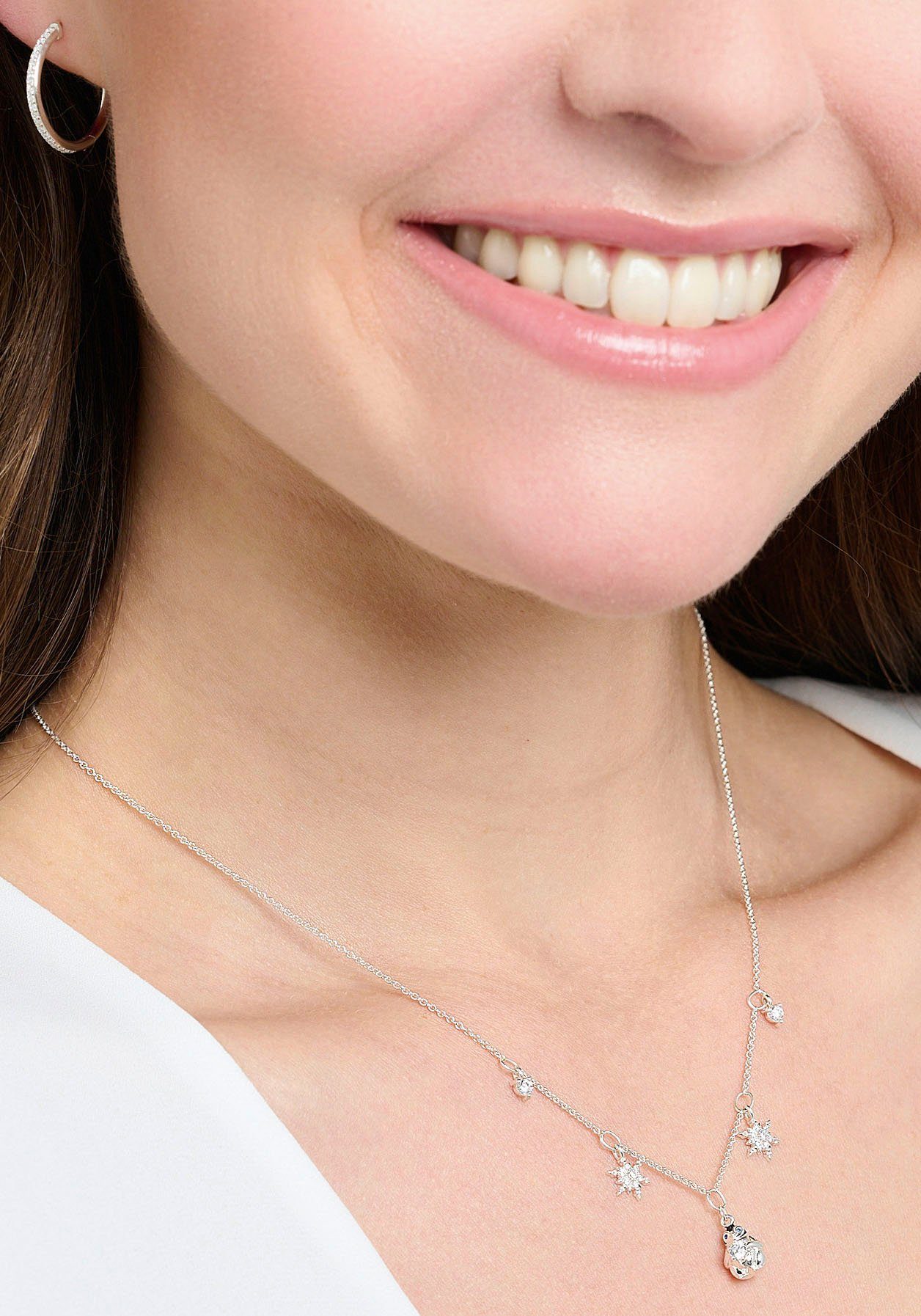 THOMAS SABO Kette mit Anhänger Pinguin ...