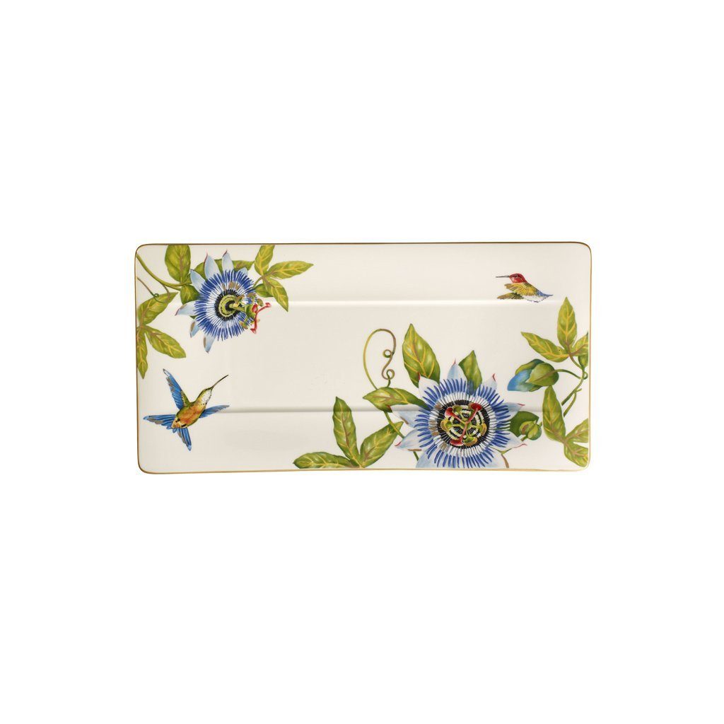 Villeroy & Boch Signature Servierplatte Amazonia Servierteller, 44 x 23 cm, Porzellan, (1-tlg)