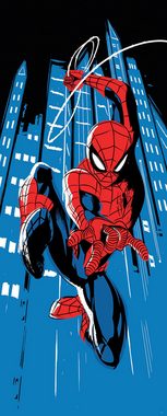 Komar Fototapete Vlies Fototapete - Spider-Man Rooftop-Rockin‘ - Розмір 100 x 250 cm, glatt, bedruckt, (Packung, 1 St)