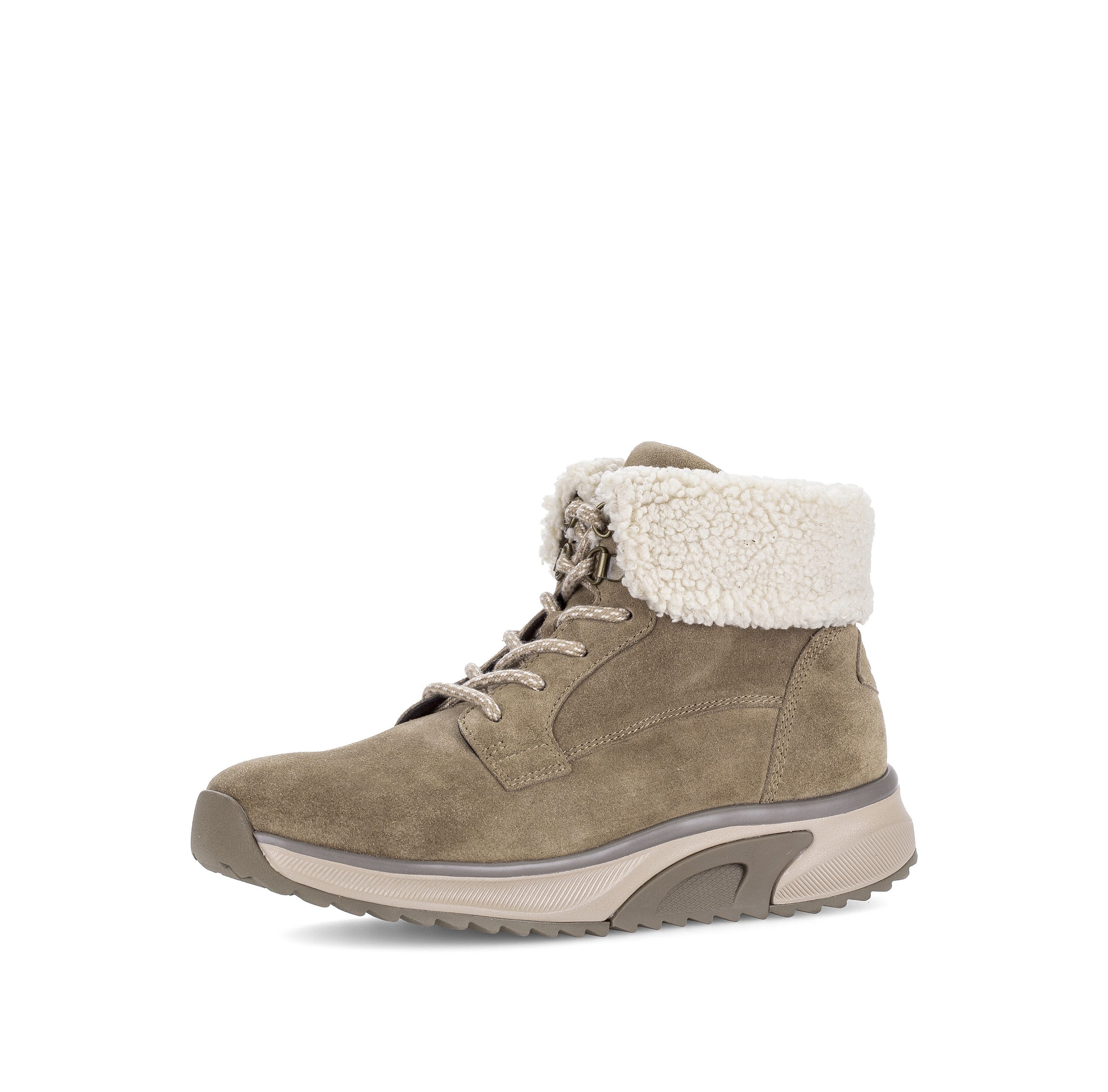 rollingsoft Schnürboots Herbstboots, High Top-Sneaker mit herausnehmbarer Innensohle
