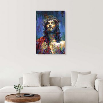 Posterlounge Alu-Dibond-Druck Leon Devenice, Jesus Christus I, Illustration