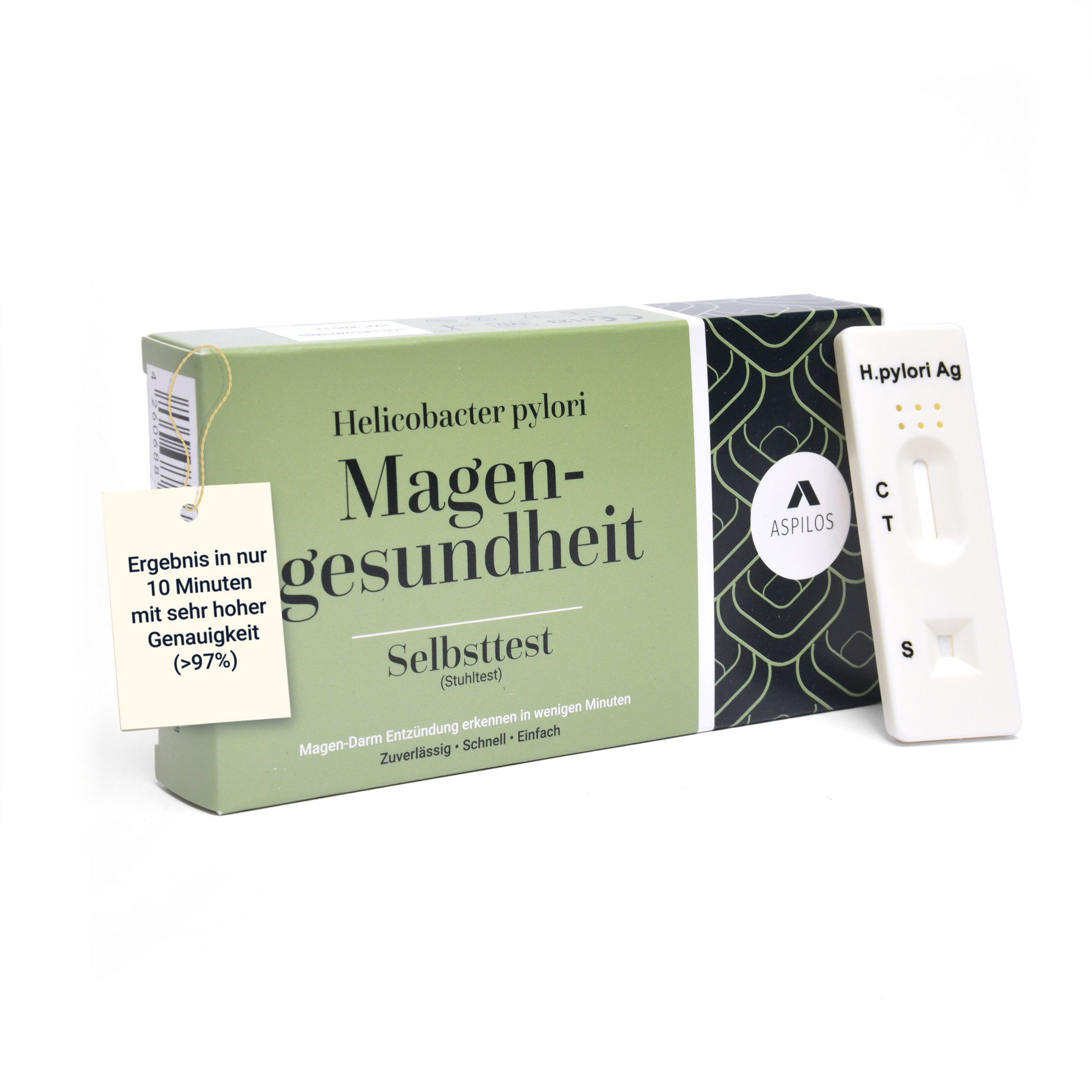 Helicobacter Pylori-Schnelltest Magengesundheit Selbsttest für Zuhause in 10 Minuten