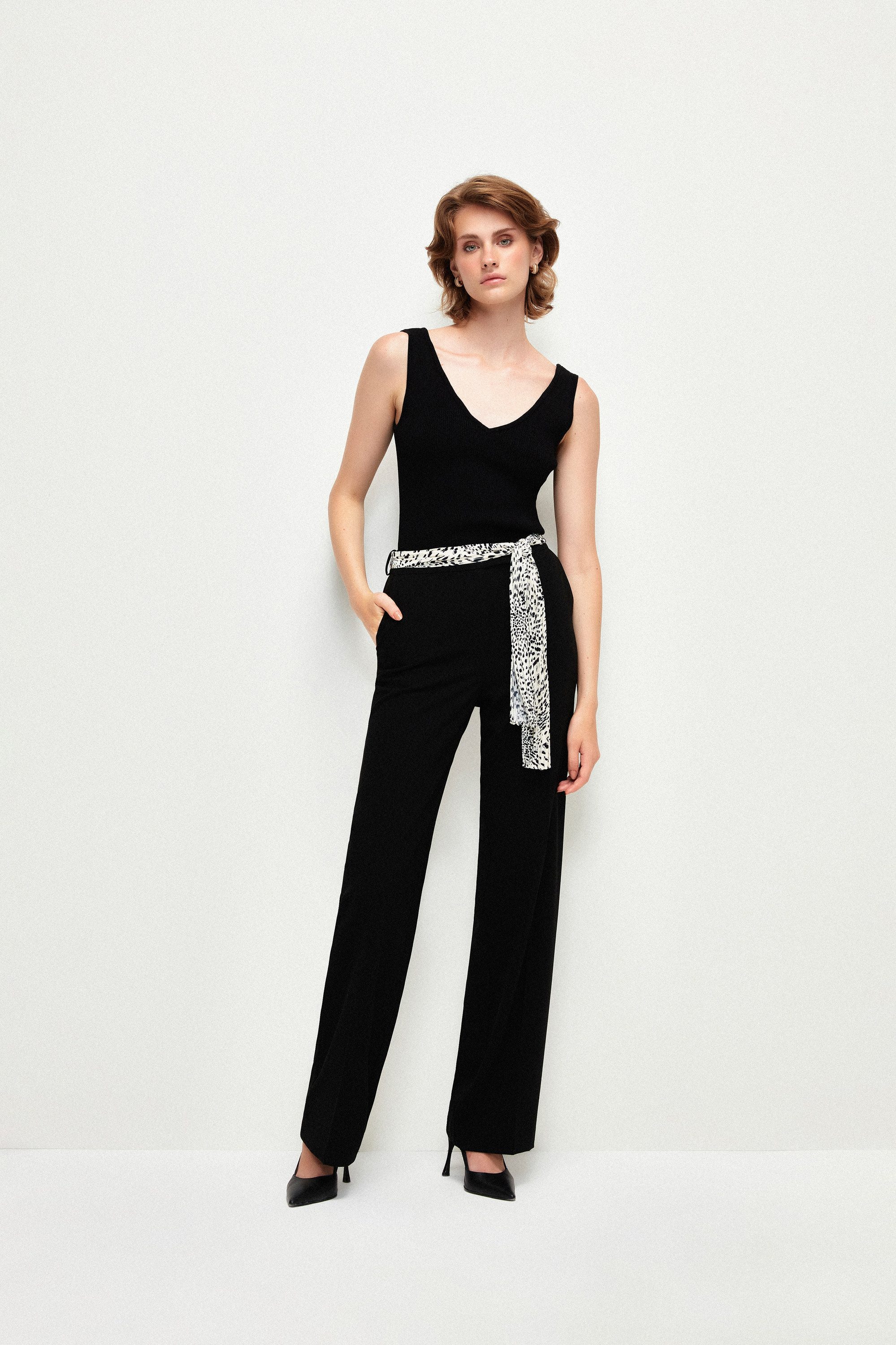 adL Stoffhose Hose mit Seitentaschen