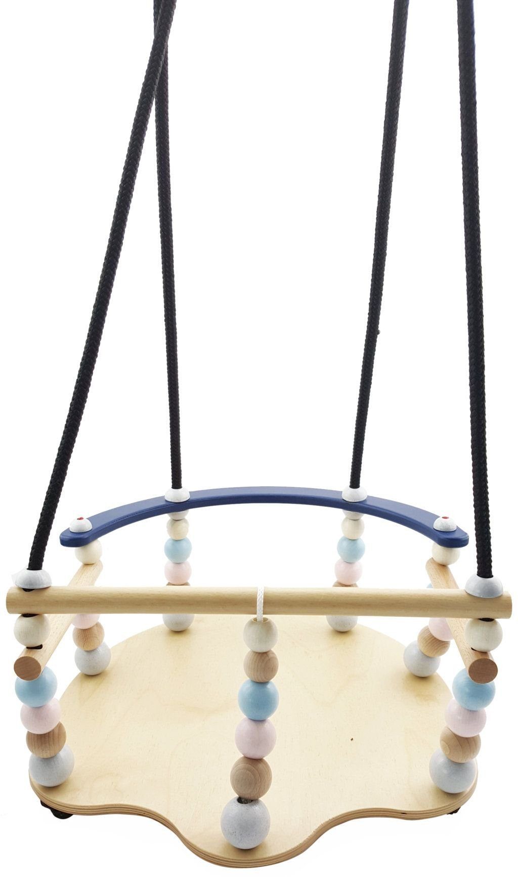 HESS SPIELZEUG Spielcenter Schaukelspielzeug Gitterschaukel mit Perlen BxLxH 360x365x200mm NEU