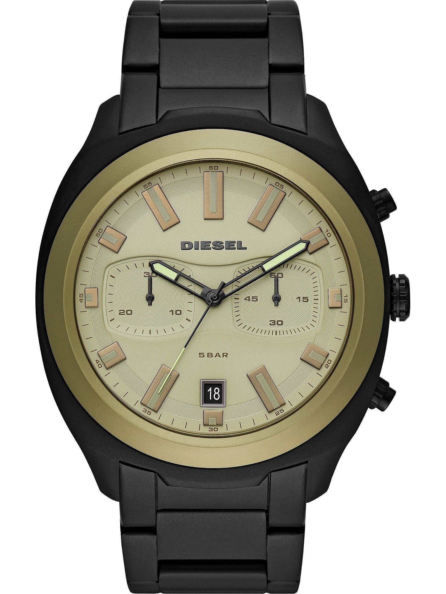 Diesel Chronograph Diesel Herren-Uhren Analog Quarz, Diesel Chronograph ...
