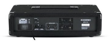 McGrey McGrey BP-210 Bandpack PA-Anlage 100 Watt Lautsprechersystem (Bluetooth, 50 W, inkl. 4-Kanal Powermixer - USB/SD-Slot - Mikrofon, Kabel & Stative)