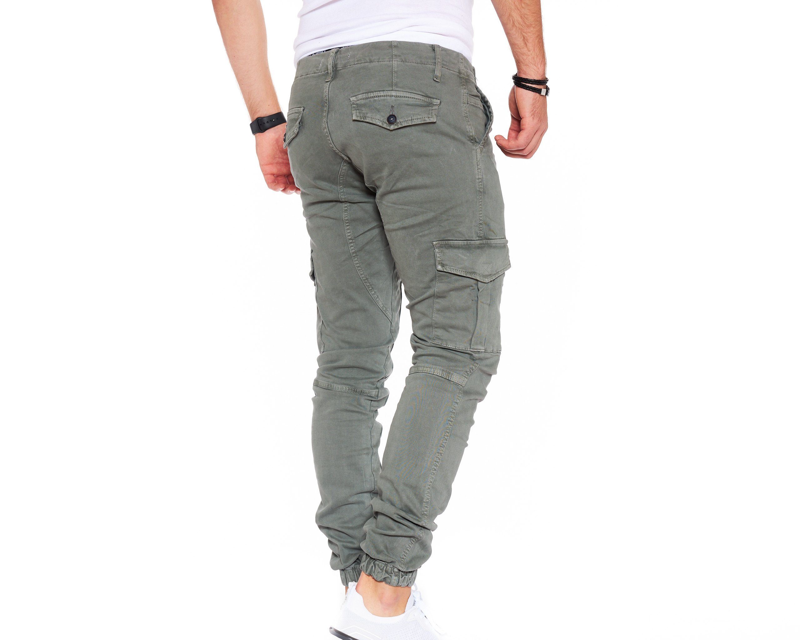 Styleko Chinohose Slim fit Cargohose Herren Cargohose männer Cargohose für Herren Jogger