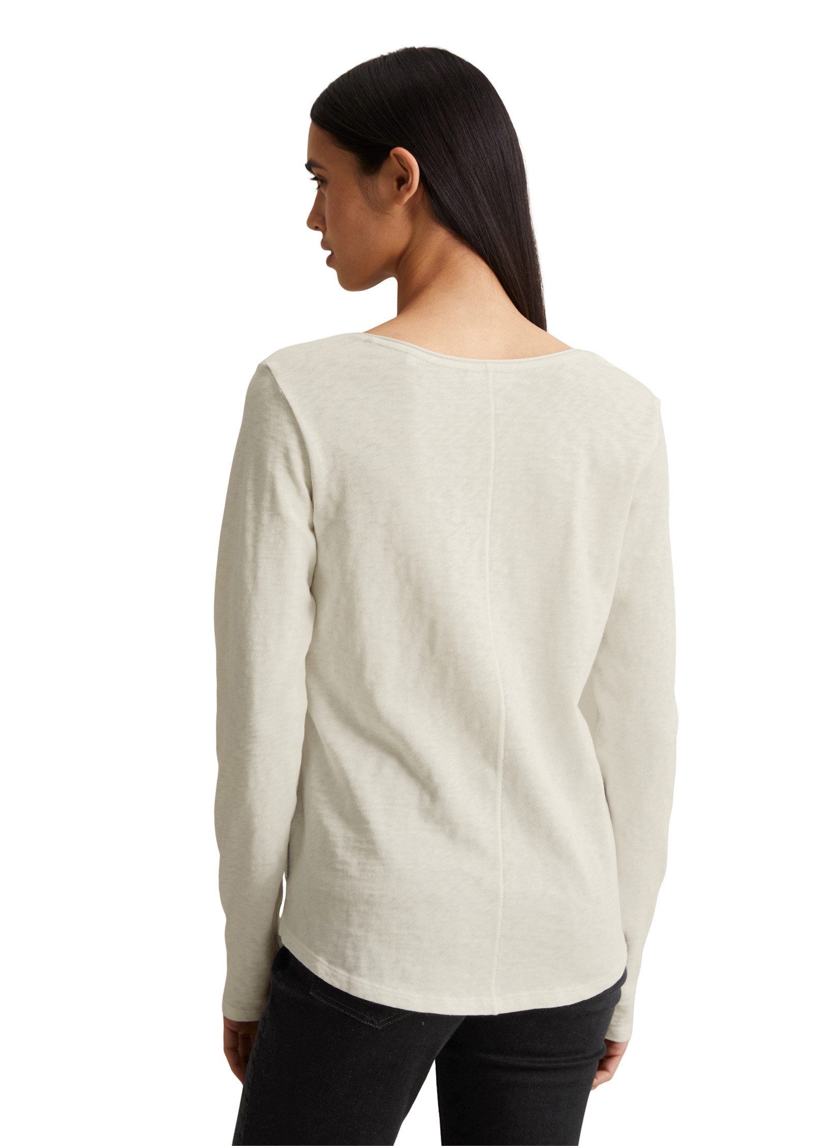 Marc O'Polo DENIM Langarmshirt aus Premium Organic Cotton