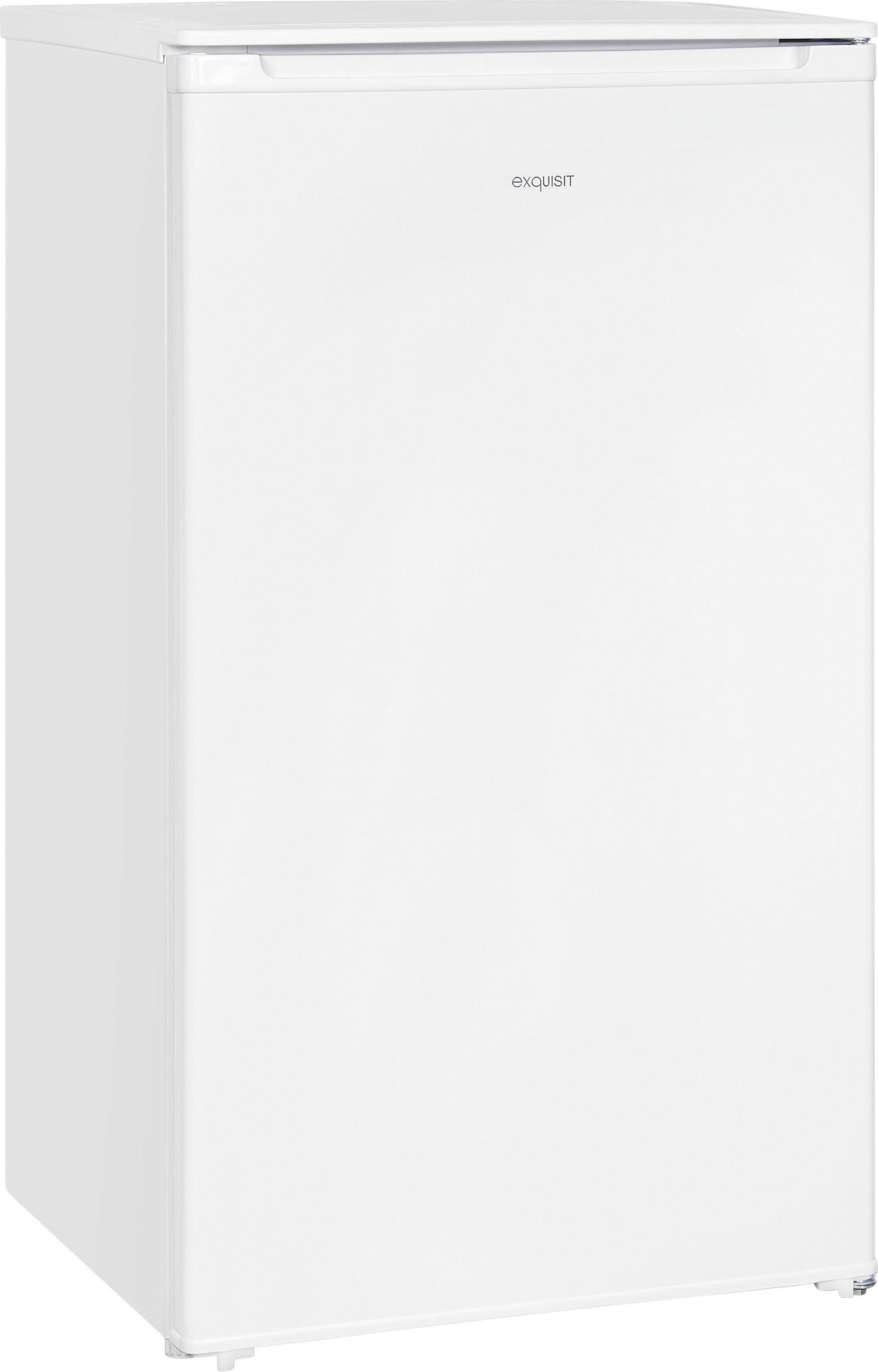 exquisit Vollraumkühlschrank KS116-V-041E weiss, 85 cm hoch, 48 cm breit