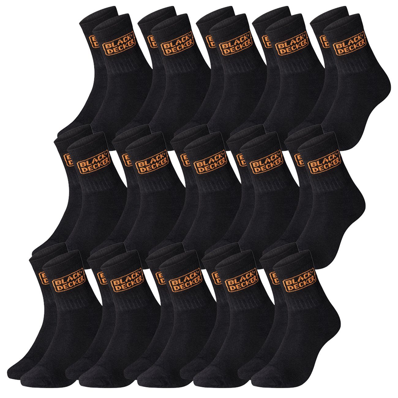 15 Paar Black/Black (BX/CHS/1/X5/TEKC)