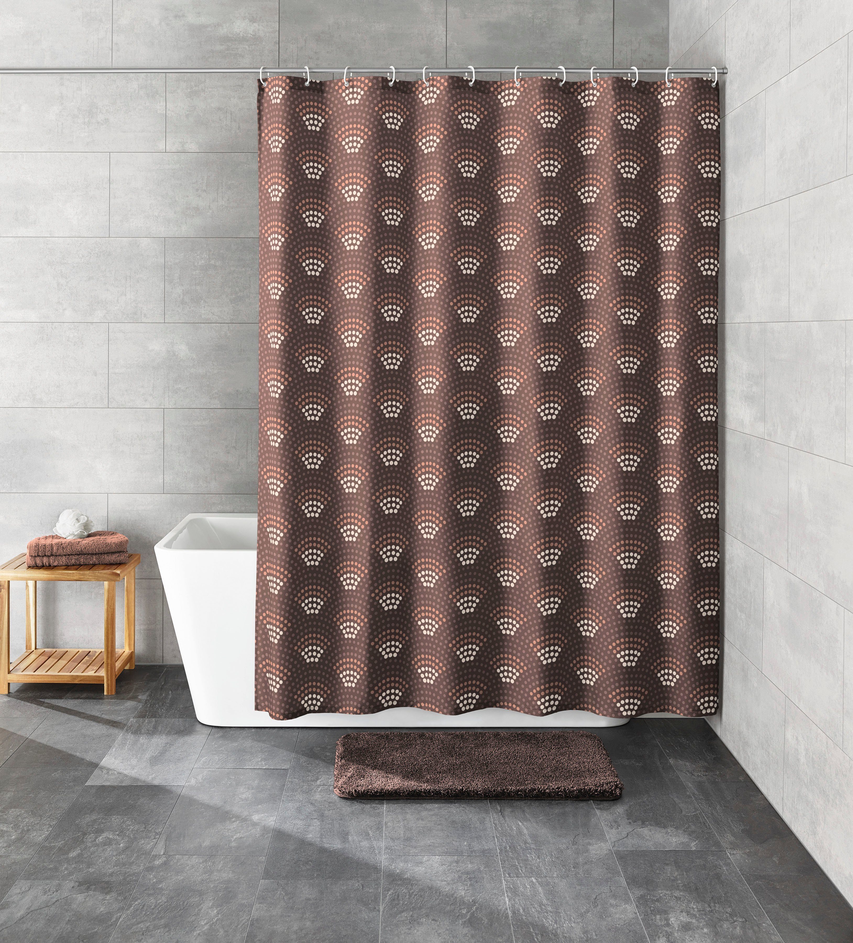 Kleine Wolke Duschvorhang Bow Breite 180 cm