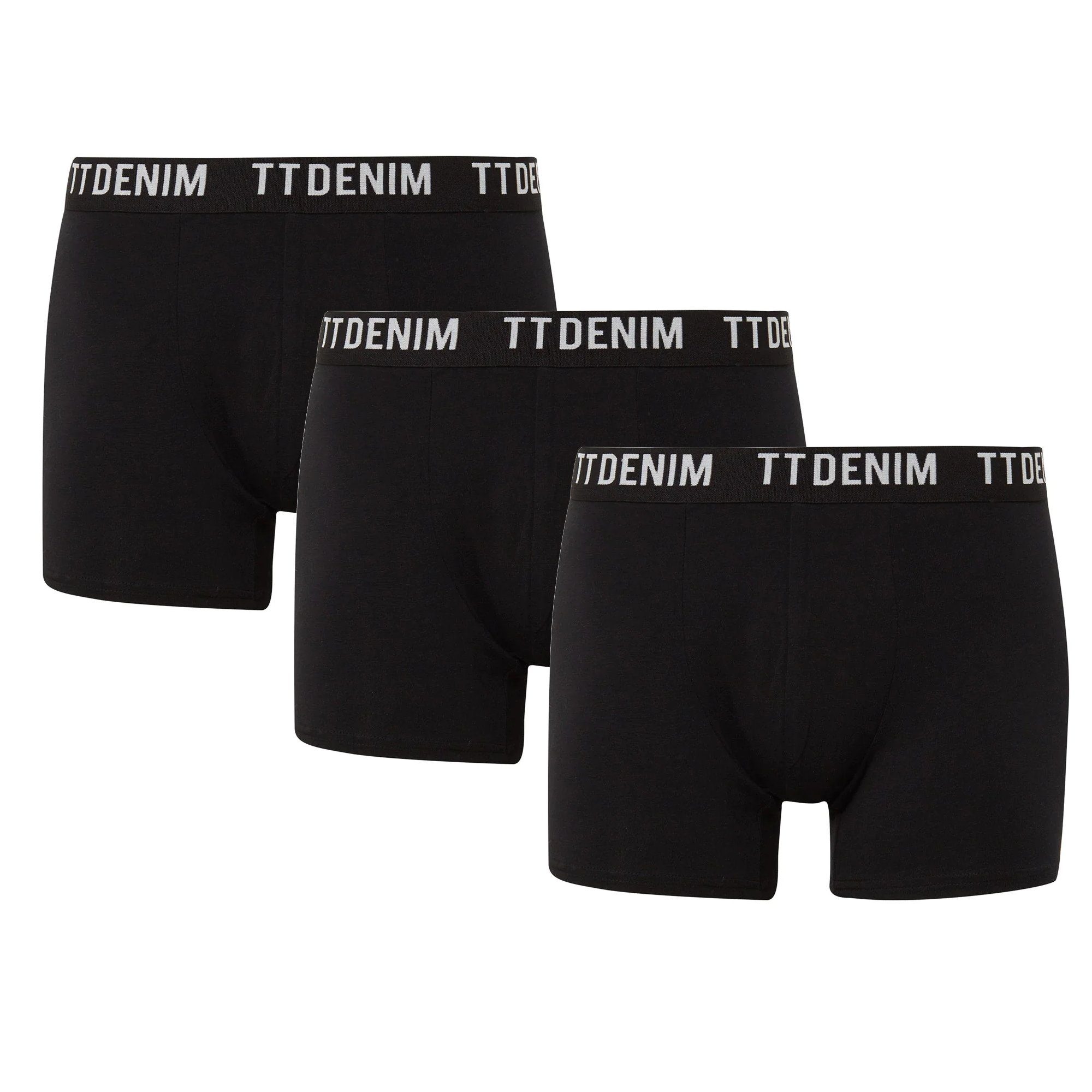 TOM TAILOR Denim Boxershorts Hipster Trunk Boxershorts im 3er-Pack (Multipa günstig online kaufen