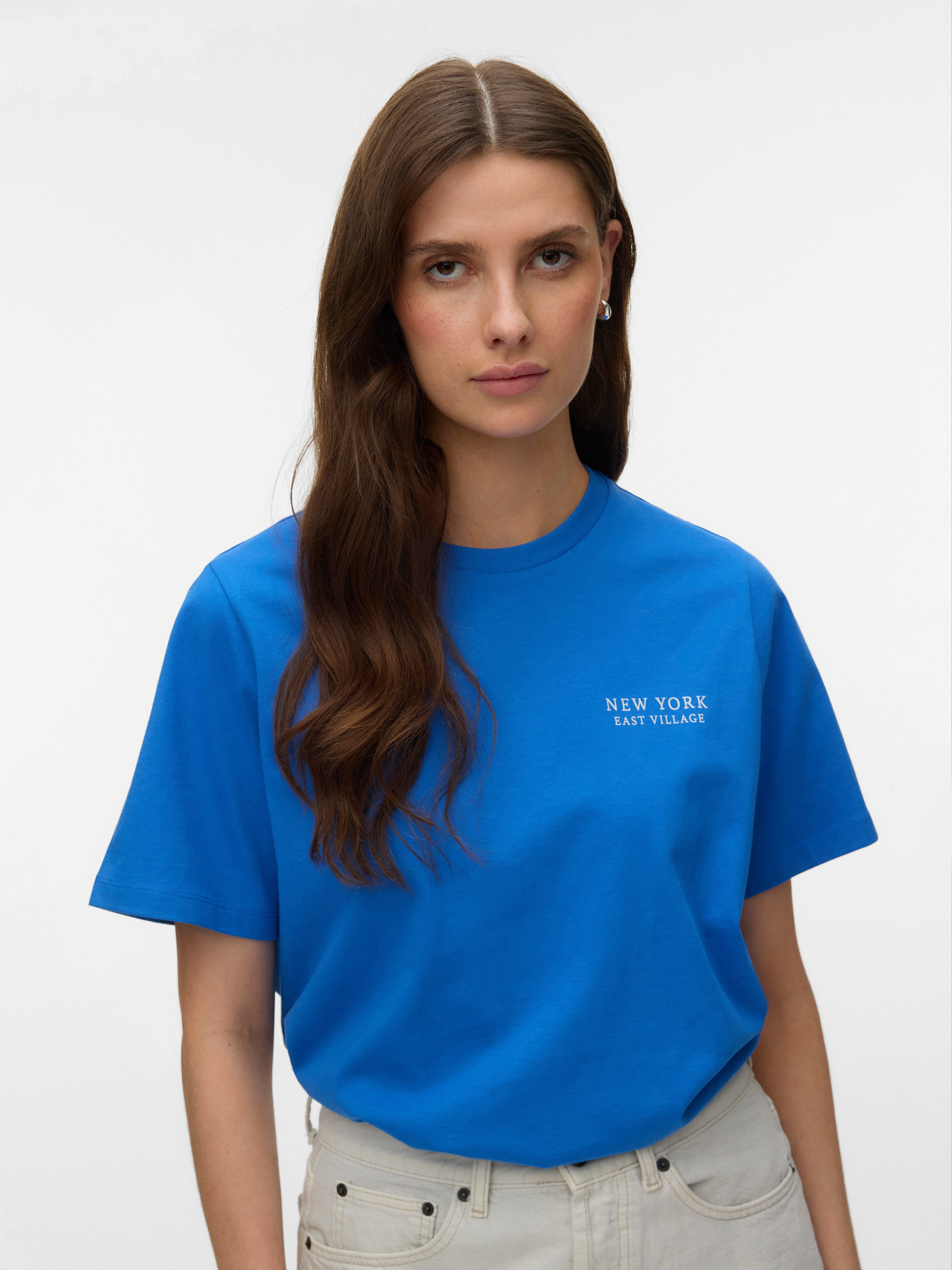 Kurzarmshirt VMYVONNE CATY SS TOP BOX JRS