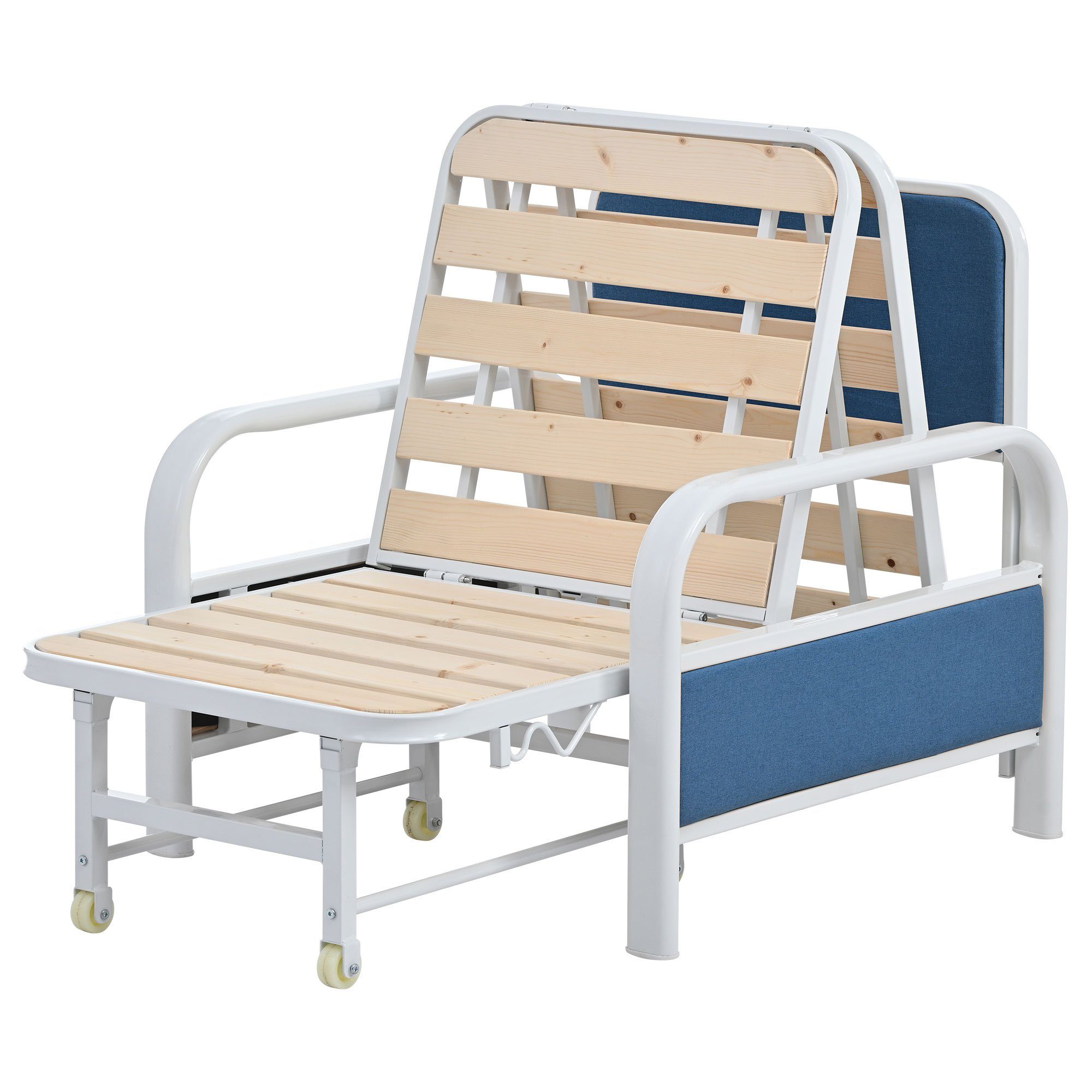 Relaxsessel (2-in-1 Schlafsessel Schlafsofa), Loungesessel mit Schlaffunktion, belastbar bis 150kg, verstellbar