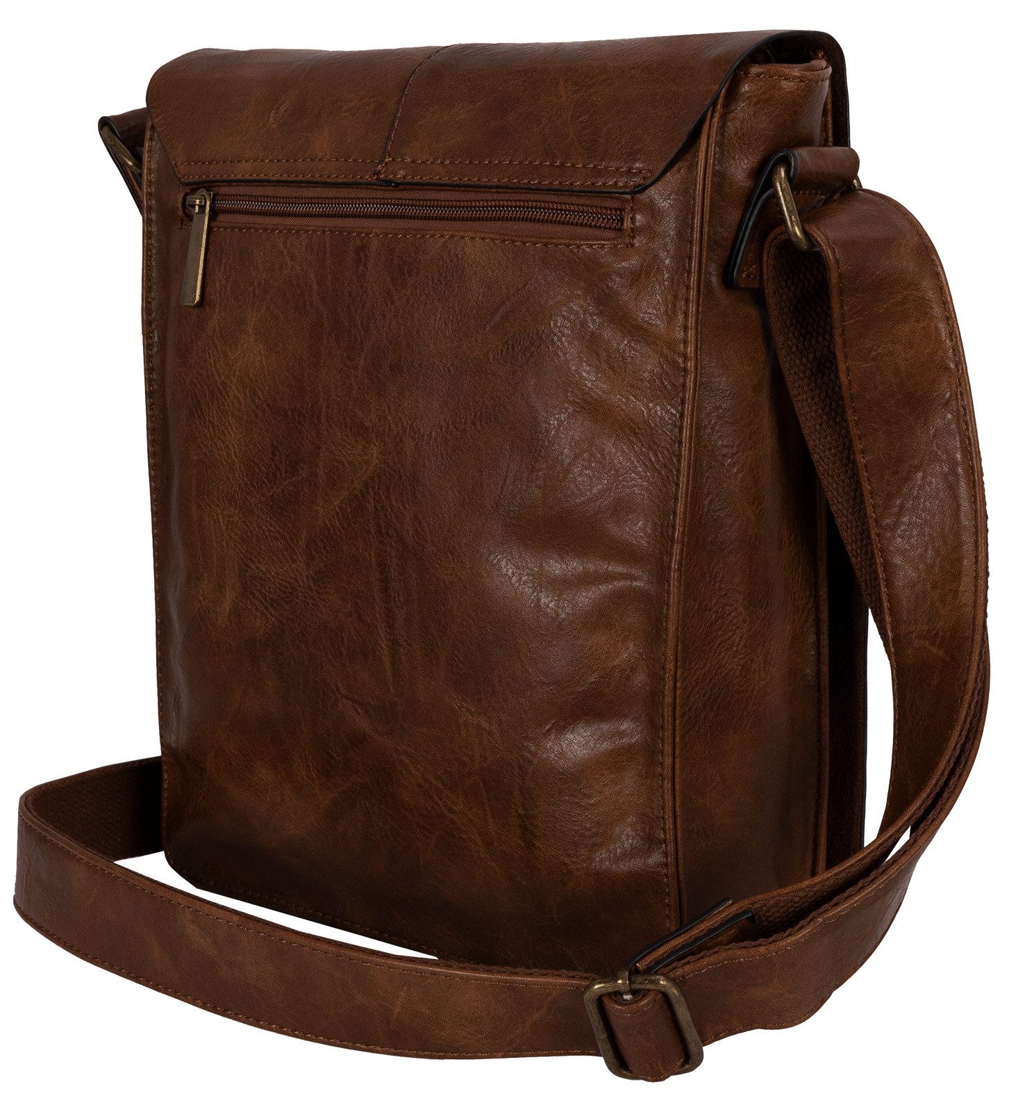 EAAKIE Umhängetasche Umhängetasche Flugbegleiter Schultertasche Messenger Damen Herren – Bild 5 von 5