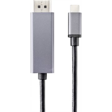 Renkforce DisplayPort auf USB-C® Kabel, bidirektional HDMI-Kabel, PVC-Mantel
