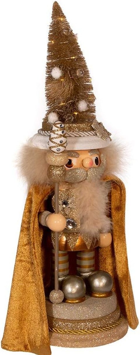 Kurt S. Adler Nussknacker HA0569 - Hollywood Golden Forest, 43 cm (17), (1-tlg)