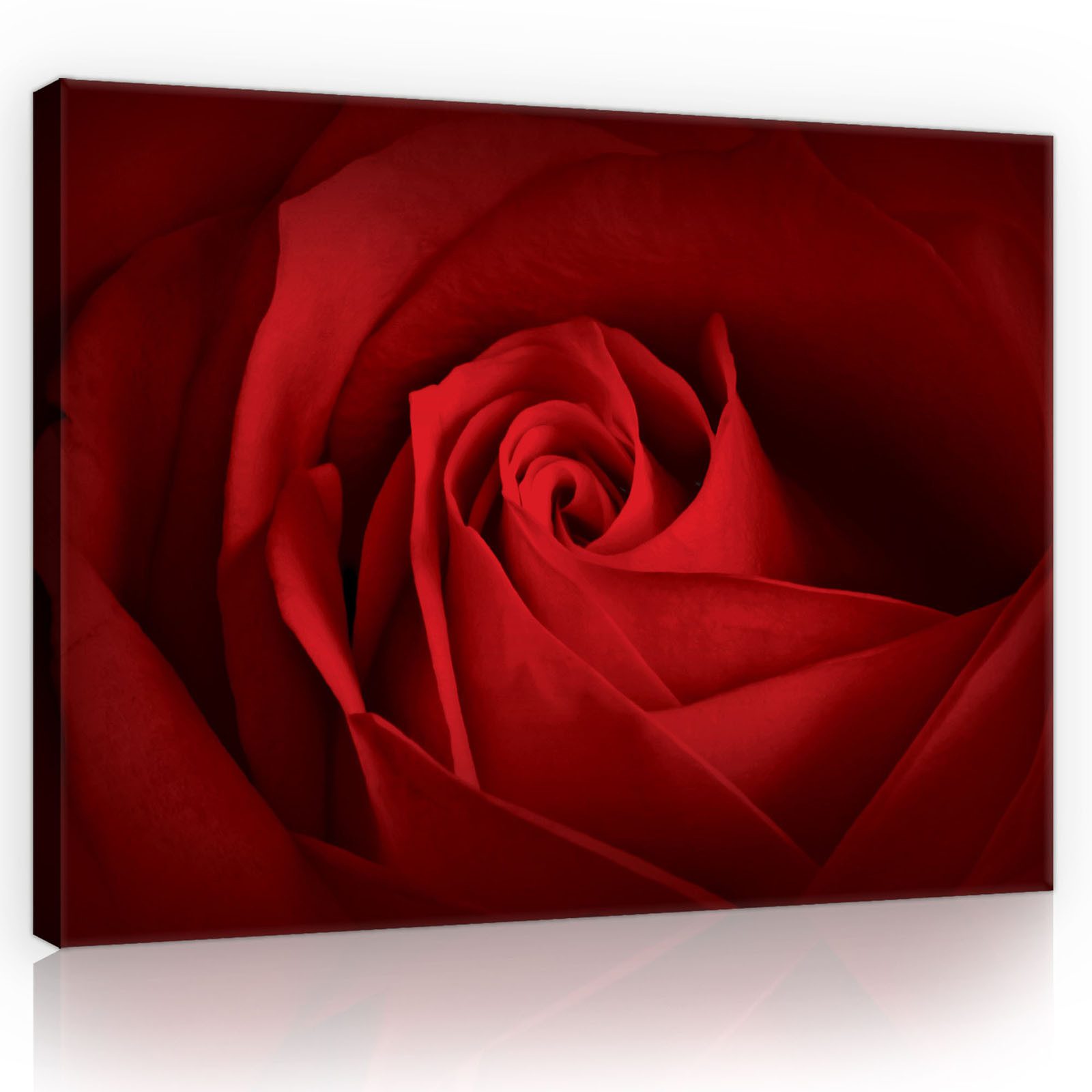 Wallarena Leinwandbild Blumen Schlafzimmer Bilder Wanddekoration günstig online kaufen