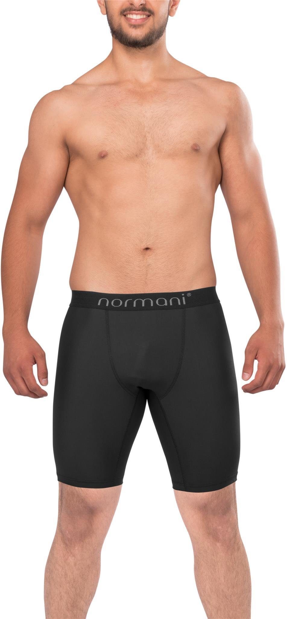 normani Retro Boxer 2 Herren Kompressions-Sportunterhosen Kompressionsunterhosen aus schnelltrocknendem Material