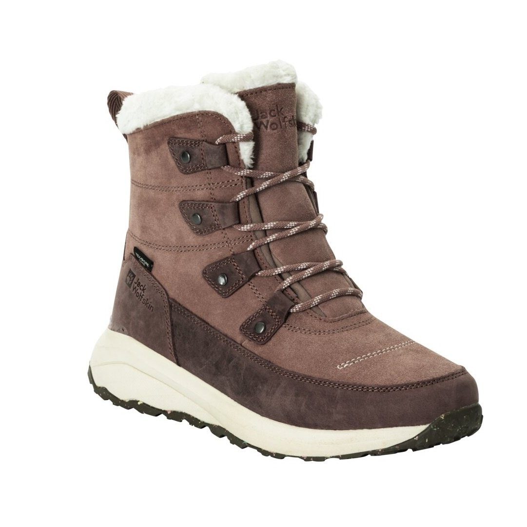 Jack Wolfskin Dromoventure Texapore High (Texawarm-Isolierung, wasserdicht) rosa Winterstiefel